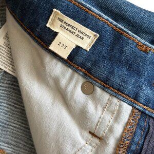 Madewell | Perfect Vintage Straight Jean - Size 27T